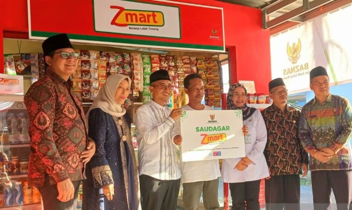 Baznas RI Luncurkan Kios 50Zmart Untuk Mustahik Di Babel