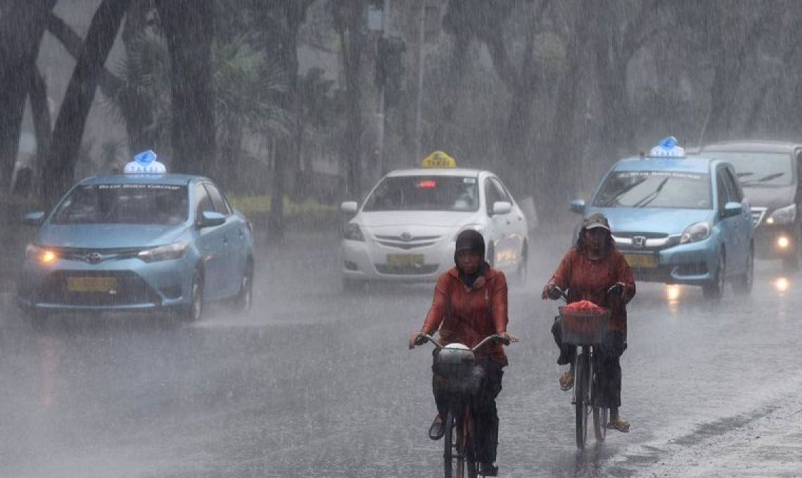 BMKG Memperingatkan Potensi Hujan Lebat Di 18 Negara Bagian.