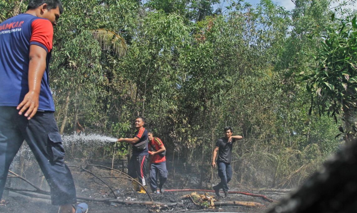 Pemkab Bangka Barat Kerahkan Relawan Cegah Karhutla