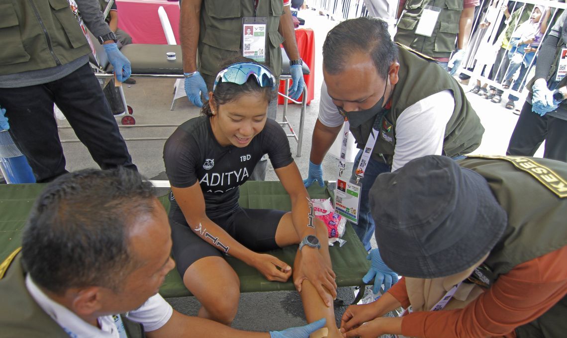 Gambar Renata Berliana Persembahkan Emas Untuk Aceh Lewat Aquathlon